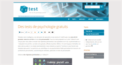 Desktop Screenshot of 123test.fr