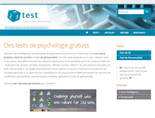 Tablet Screenshot of 123test.fr