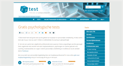 Desktop Screenshot of 123test.nl