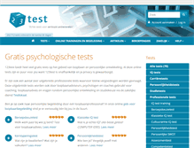 Tablet Screenshot of 123test.nl