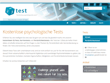 Tablet Screenshot of 123test.de